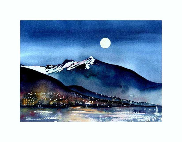 Ketchikan Night Print
