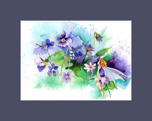 Sweet Violets Print