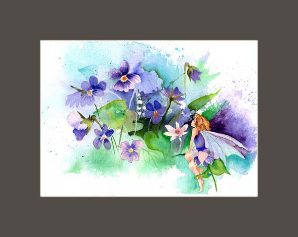 Sweet Violets Print