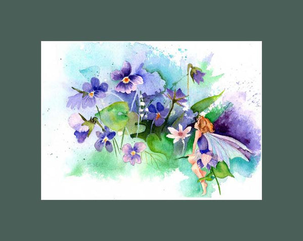 Sweet Violets Print
