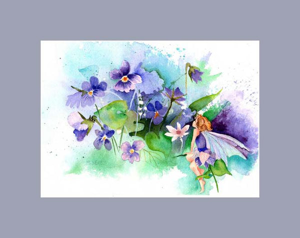 Sweet Violets Print