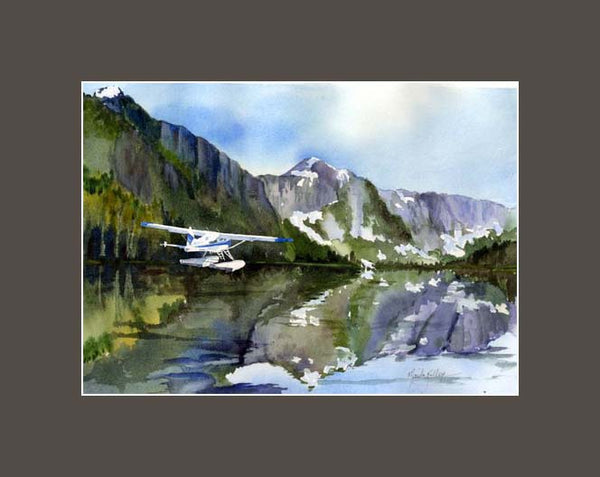 Landing in the Bay  Print